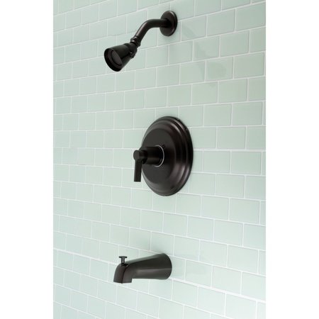Kingston Brass KB3635NDL Tub and Shower Faucet, Oil Rubbed Bronze KB3635NDL